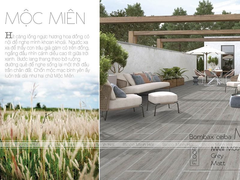 Gạch Eurotile có 35 bộ sưu tập riêng biệt