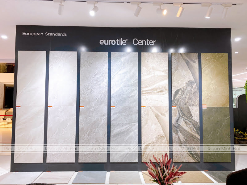 gạch Eurotile tại showroom Minh Hải Plaza ở Hải Dương